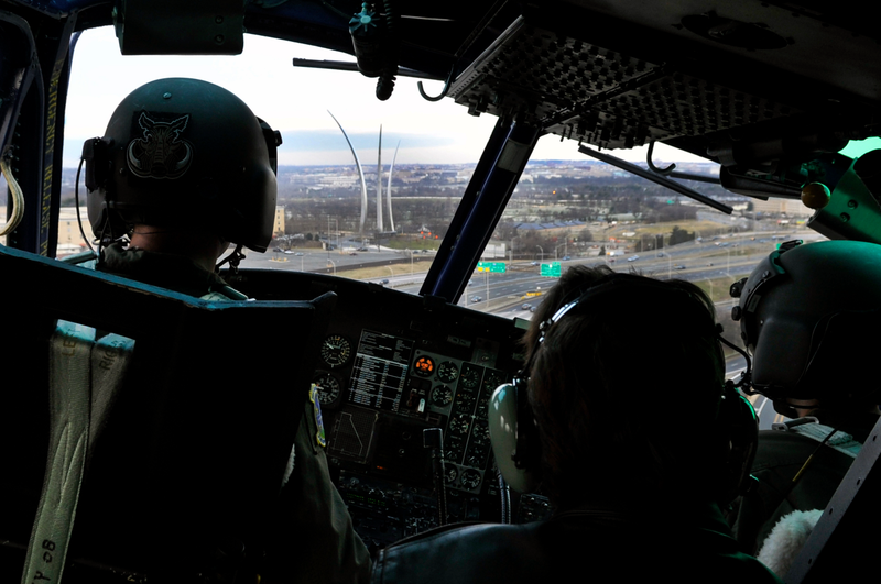 Illustration for article titled These Elite Military Helicopter Units Fly Washington's Power Players